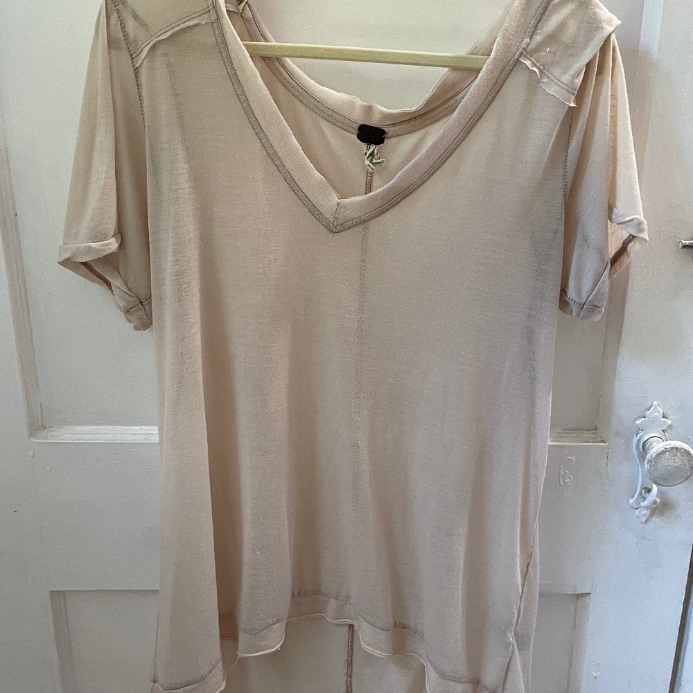 We the Free- Free People Long Light Weight T-shirt